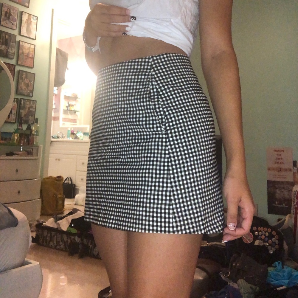 Gingham Skirt